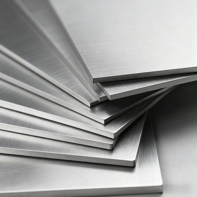 Aluminium material sample 2