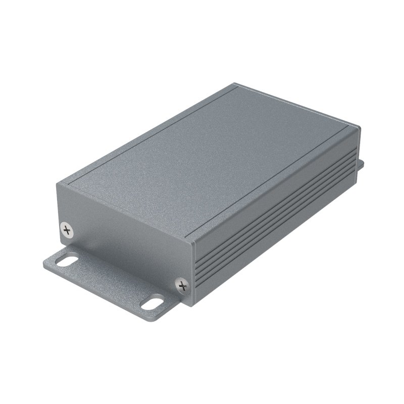 Aluminum profile power controller enclosure